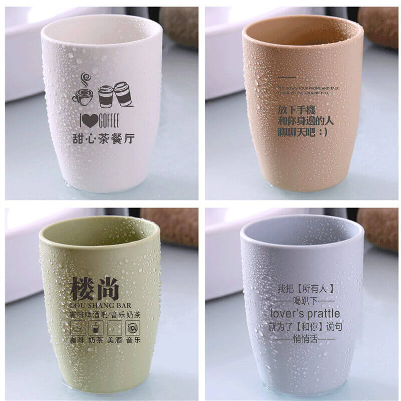 加厚圆形漱口杯