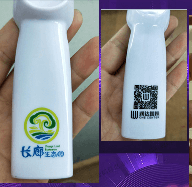 贵州携式LED广告小风扇定制logo