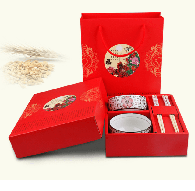 手绘樱花二碗装