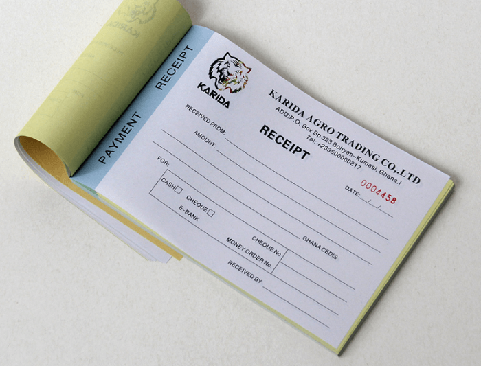 定制三联单四联单